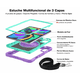 thumbnail image 4 of Funda Antigolpes Armadura 360 Para Tablet Lenovo M11 Lila, 4 of 6