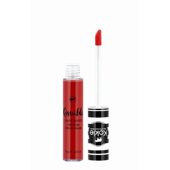 Labial líquido mate Kokie Kissable On Fire 7 ml