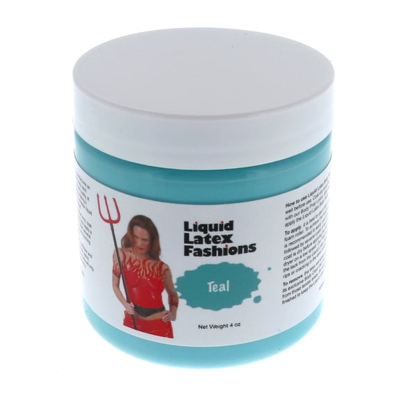 Pintura Corporal de Látex Líquido Fashions 118 ml Verde Azulado