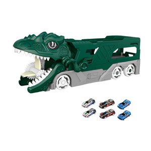 Magideal - Juguete De Tren Transportador De Dinosaurios, Juego Para Niños, Juguete Para Niños Pequeños, Juguete Educativo Divertido Para Niños De 3 Años En Adela Verde