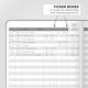 thumbnail image 5 of Libro de registro de cheques Clever Fox 17,5 × 21 cm gris, 5 of 7