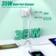 thumbnail image 2 of [Cargador] Paquete de 2 cargadores Articona para iPhone 16 15, 35 W, 2 of 7
