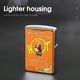 thumbnail image 4 of Con faldas y a lo loco-theme Copper Metal Lighter Shell, Premium Replacement Refillable Lighter Case with Durable Metal Construction, Compatible with Zippo and Most Standard Lighter Models, 4 of 6