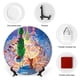 thumbnail image 3 of El Grinch Plato decorativo de porcelana fina (bone china), plato decorativo de cerámica para hogar, oficina, soporte de pared, platos decorativos para dormitorio - 6 pulgadas (15 cm), 3 of 6