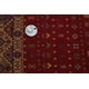 thumbnail image 3 of Alfombra Sintetica Deco Jacquard c/Antideslizante Burdeo Diseño Vintage 1,2x1,8 mts, 3 of 3