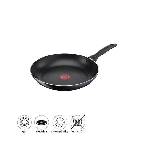 Sartén 30 Cm Easy Cook Aluminio Negro 1 Piezas