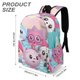 thumbnail image 3 of Baby Riki-theme Backpack, Campus style schoolbag Bookbag with Adjustable Shoulder Straps And Large Zip Compartment, Unisex Travel Bags.42x30x15cm, 3 of 6