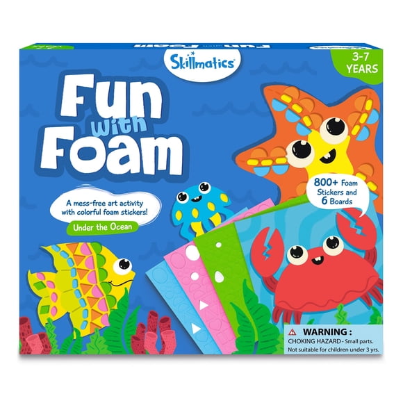 Set De Actividades Artísticas Fun Con Animales Submarinos De Espuma