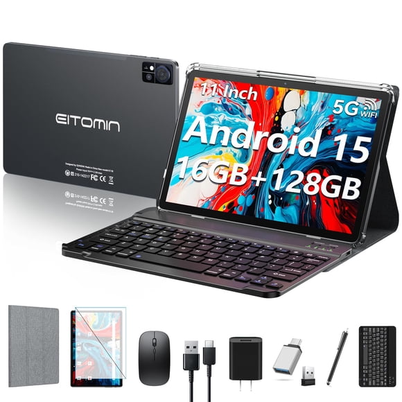 Tablet EITOMIN D126 11" Android 15 16GB RAM 128GB ROM 5G