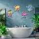 thumbnail image 3 of Arte de Pared Junware – Decoración de Ranas, Juego de 4 Esculturas de Metal, 3 of 7