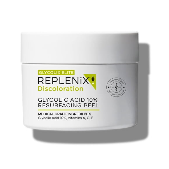 Almohadillas exfoliantes faciales Replenix Glycolic Acid 10% (60 unidades)