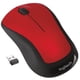 thumbnail image 3 of Mouse Inalámbrico Logitech Full Size Rojo USB 2.4GHz, 3 of 3