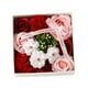 thumbnail image 4 of Jabón De Flores Con Pétalos De Jabón Romántico Perfumado Floral Para Fiesta Aniversario Rojo, 4 of 5