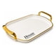 thumbnail image 1 of Bandeja Elegante Servir Dorado Decorativa Ovalada Ex Grande Ovalada, 1 of 3
