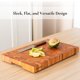 thumbnail image 3 of Tabla de cortar SHUMARU de caoba con veta de testa 51 x 33 x 4 cm, 3 of 9