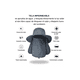 thumbnail image 3 of Sombrero Boonie Legionario Protección Solar Gris, 3 of 3