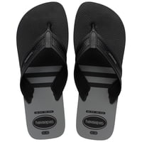 Sandalia Hombre City Basic Negro Gris Acero Havaianas