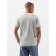 thumbnail image 2 of Camiseta GAP Everyday Soft Cuello Redondo para Hombre Heather Grey XS, 2 of 3