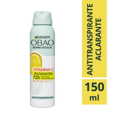 Desodorante Aerosol Dermo-Eficacia Vitamina C 150 Ml Obao