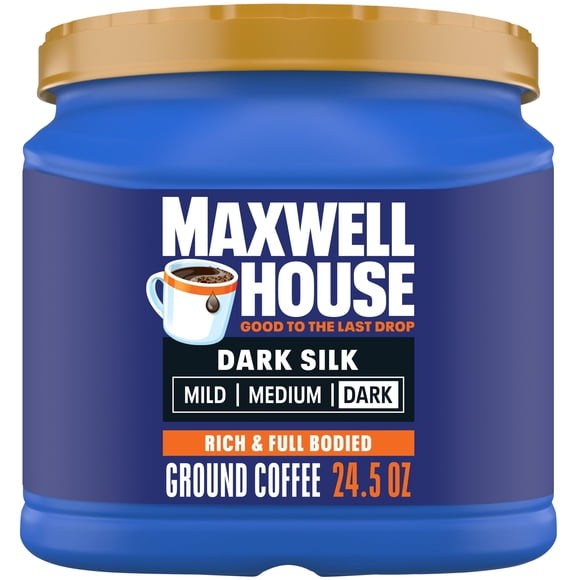 Café molido Maxwell House Dark Silk Dark Roast 725ml