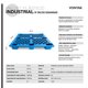 thumbnail image 5 of Pallet Plástico HDPE 9 Tacos 120x100x15 Azul, 5 of 5