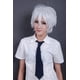 thumbnail image 2 of Peluca de cosplay COSPLAZA corta blanca para fiesta de Halloween, 2 of 7