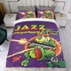 thumbnail image 4 of Conejo Jack Conjunto de sábanas temático, trío de piezas, cómodo y amigable con la piel, diseño único, regalo de decoración para el hogar para familiares, amigos y fans,135cm *200cm, 4 of 6