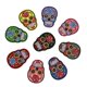 thumbnail image 1 of 8 Uds Parches De Bordado De Costura Con Dise?o De Calavera Apliques De Bordado Artesanal Diy, 1 of 5