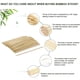 thumbnail image 2 of 100pcs 200pcs Natural Bamboo Skewers, Wooden Skewers, Kebab, Short Skewers, Wooden Kebab Skewers For Fruit Kabobs, Appetizer, Chocolate Fountain, Cocktail, 8"/10"/12", 2 of 4