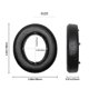thumbnail image 4 of Almohadillas para auriculares Voarmaks de espuma viscoelástica con piel de oveja perforada, 4 of 9