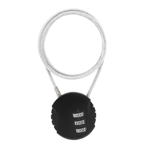 Ioensy - Candado Para Casco De Motocicleta Candado Para Ciclismo Mini Mochila Universal Negro