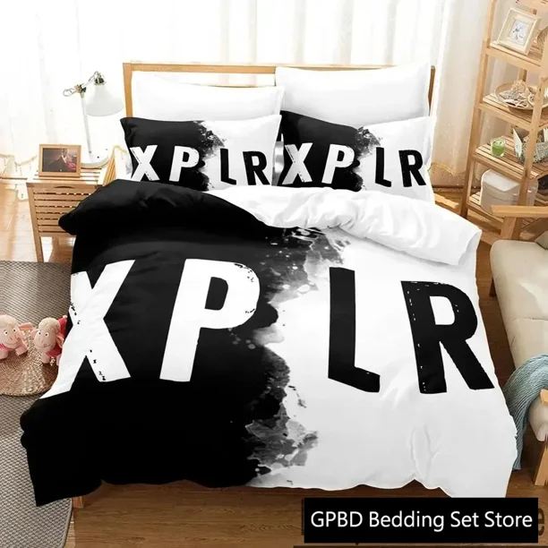 XPLR Bedding Set Boys Girls Duvet Cover Pillowcase Bed boys Adult Home Textileextile