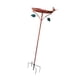 thumbnail image 3 of Ba?o Para Pájaros De Jardín Con Estaca De Base De 5 Puntas Para Césped Exterior De Patio Trasero, 3 of 5