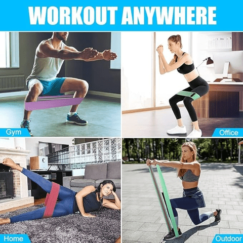 Movi - Set 3 Bandas De Resistencia Para Gluteos Y Piernas