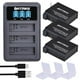 thumbnail image 2 of Batería Batmax 3Packs AHDBT-401 1680mAh + Cargador USB 3Slots para Gopro Hero 4, 2 of 2