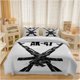 thumbnail image 1 of 3pcs AK Cross Gun Emblem Pattern Set Soft and Comfortable Bedding Set Suitable for All Seasons, 1 of 5