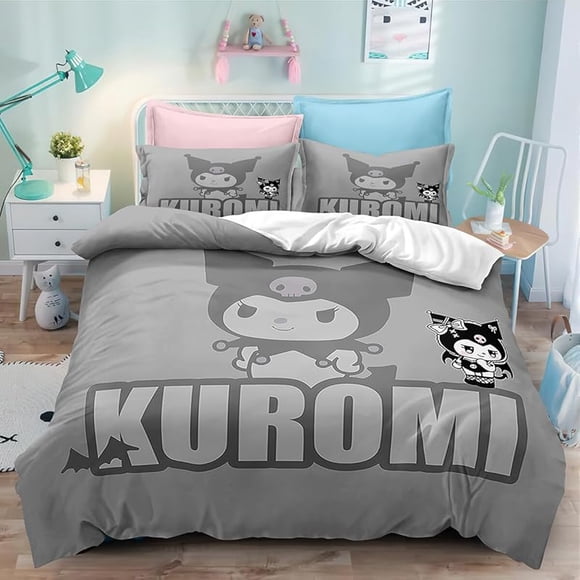 Duve-t cove-r b-oys kids B-Edding set comforter-cover-microfiber-decor with A-sense of -3D print-T 3 piece set quilt C-over wit-h zipper-er clo-sure soft twin