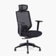 thumbnail image 2 of Silla Oficina Focus con cabecero Negro, 2 of 12