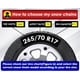 thumbnail image 5 of Cadenas de nieve AUVEBY HYR-B para neumáticos de camionetas y SUV, 5 of 6