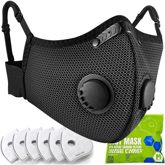 Mascarilla BASE CAMP Upgrade M Plus de 6 capas, 99,6 %