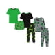 thumbnail image 5 of Conjunto de Pijamas de Algodón para Niños Minecraft de 6 Piezas con Ajuste Ceñido, 5 of 6