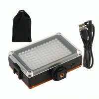 Genérico - Foco De Cámara 96 Led Flash Batería Con 2 Filtros