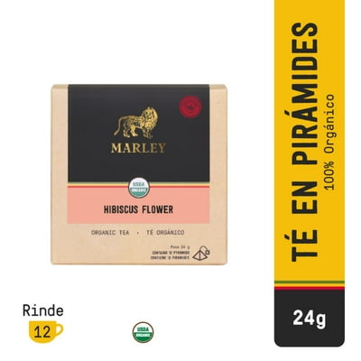 Infusión Hibiscus Flower Caja 24 G Marley