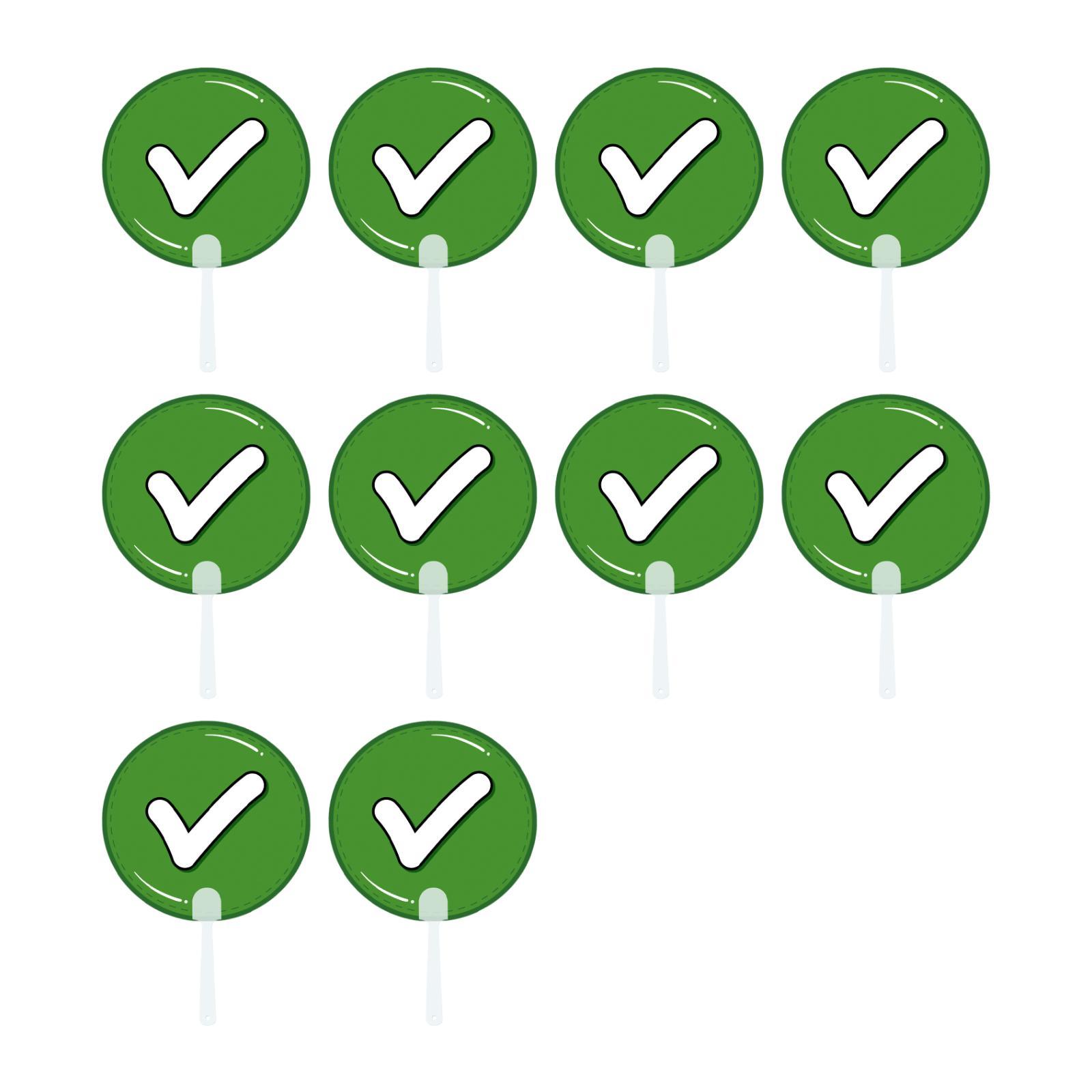 Bothyi - Paletas De Votación En El Aula Tarjetas De Puntuación Portátiles Para Actividades Evento Aula Verdadero O Falso