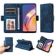 thumbnail image 1 of Carcasa FOXDOCK OPPO A94 4G de cuero PU, diseño acolchado clásico, protección contra caídas y rayones, 1 of 5