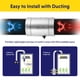 thumbnail image 5 of Sistema de escape Inline Booster iPower de 4 pulgadas, 100 CFM, HVAC, 110 V, 5 of 7