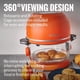 thumbnail image 3 of Freidora Fritaire Glass, 5 litros, visualización en 360°, autolimpiante, 6 en 1, 3 of 6