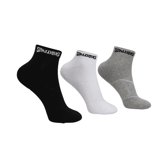 CALCETINES SPALDING CORTOS TRIPACK INFANTIL SPSTCOS003 - Talla 00
