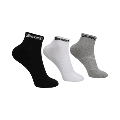 Calcetines Spalding Cortos Tripack Infantil Spstcos003 - Talla 00