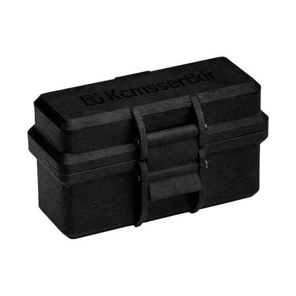 Caja de película Kcmssertkir 35 mm 3 rollos negro impresión 3D